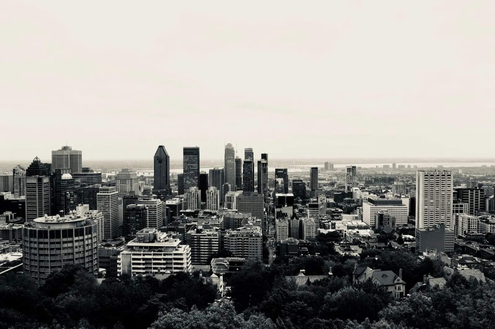 Montreal skyline, Canada