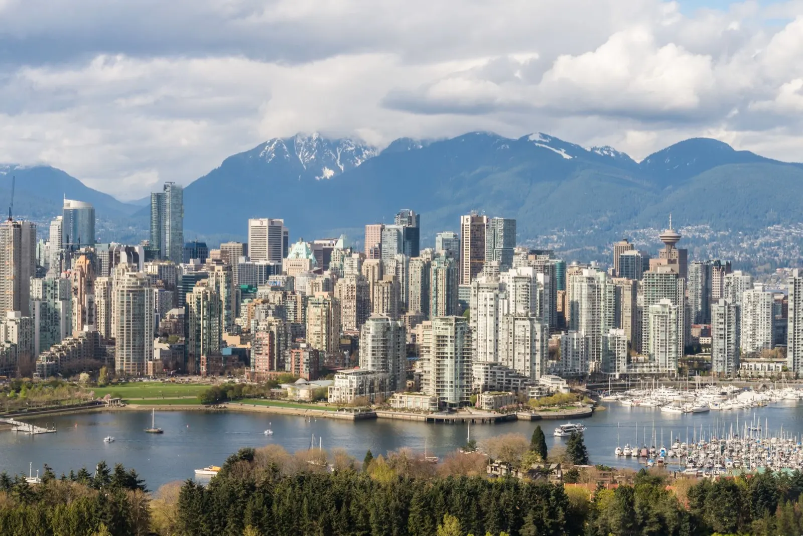 Vancouver skyline, Canada